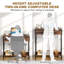 Bureau d'ordinateur portable portatif à hauteur réglable avec tiroirs et bureaux debout Yanal-40449192