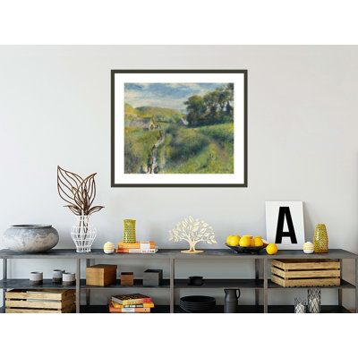 The Vintagers by Pierre-Auguste Renoir -Framed Giclee Print
