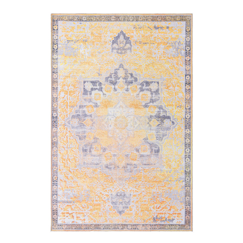Hymel Oriental Indoor Rug, Rectangle 5'3" x 8'