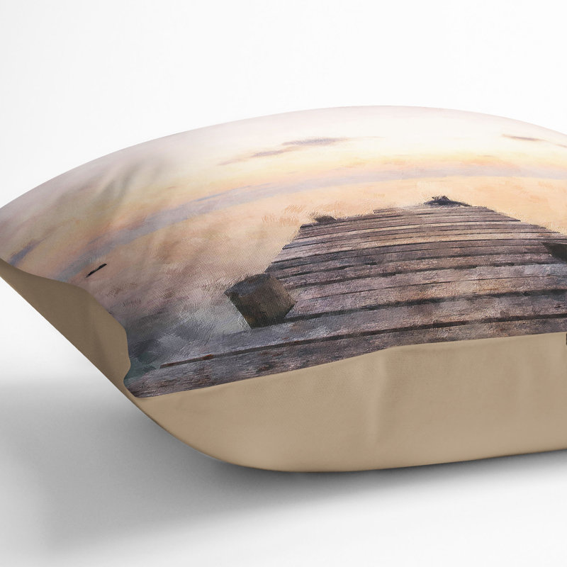 Square Cushion, Stone, 55cm H x 55cm W x 20cm D