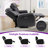 Saneela Faux Leather Power Reclining Living Room-417072001