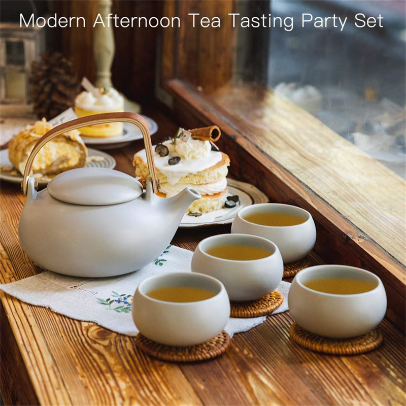 Ebern Designs Requan 800ml Teapot Set