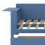 Lit de jour avec bureau amovible, tiroirs de rangement et table d'appoint hydraulique-1419762067-1419762095