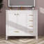 Meuble-lavabo de 36 po avec lavabo 36 po - Comprend une armoire de salle de bain, une porte à fermeture douce et 4 tiroirs-711065000