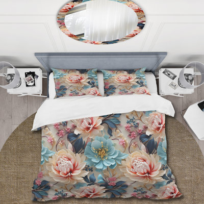Ensemble de housse de couette rococo