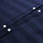 Renze Microfiber 250 TC Reversible Stripe Duvet Cover Set with Pillowcases-1406916917-1406916875
