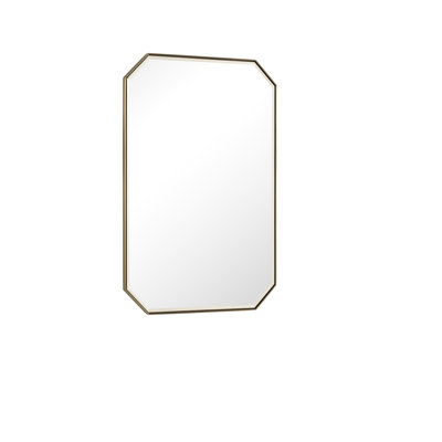 Rohe Metal Flat Wall Mirror