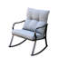 Chaise berçante et théière gris moyen-1440225950