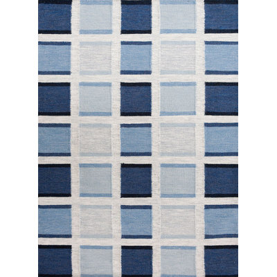 Jarod Geometric Wool Hand Woven Area Rug