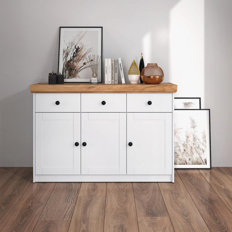 Chancery 122.5 Cm Wide 3 Drawer Sideboard