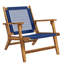 Chaise Adirondack en bois d'acacia Outsunny