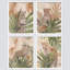 Ensemble de 4 impressions sur cadre tropical à feuilles tropicales Monstera-97782216-97782217