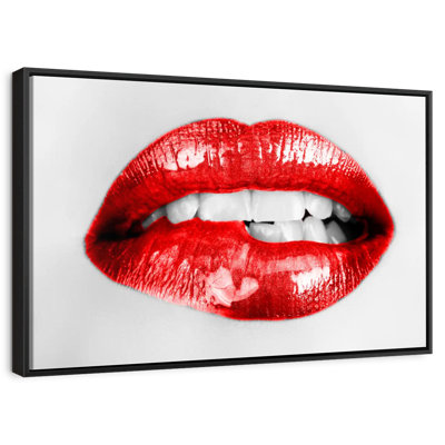 Supple Red Lips