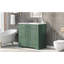 Ensemble de meuble-lavabo de 36 pouces, six tiroirs, séparateurs de tiroirs multifonctionnels, tablettes réglables-1195049554