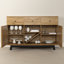 Buffet Bellami avec rangement pour bouteilles de vin-70593307