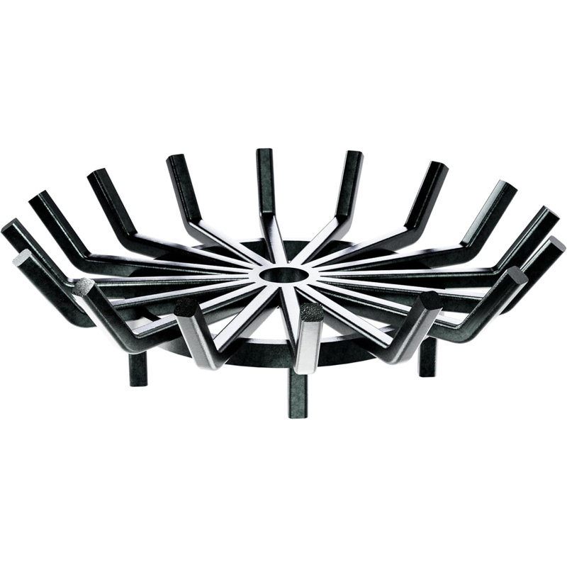Round Fire Grate Log Grate 16 Bars