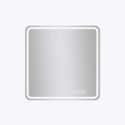 36*36in LED Bathroom Mirror, Anti-Explosion Glass, Rust-Resistant, Anti-Fog Features, Tri-Color Changing, Ideal for All Bathroom Decors, A Must-Have Bathroom Accessory