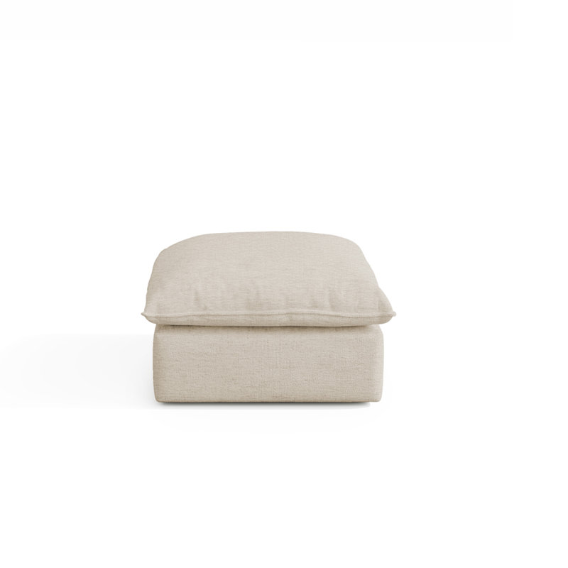 Canapés d'angle rembourrés, canapé d'angle modulaire moderne Cloud pour salon, 1, Beige