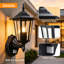 Black Outdoor Sconce