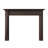 Riversdale Traditional Wood Fireplace Mantel Surround Kit Includes Wooden Mantel Surround & Shelf-86801606-86801608