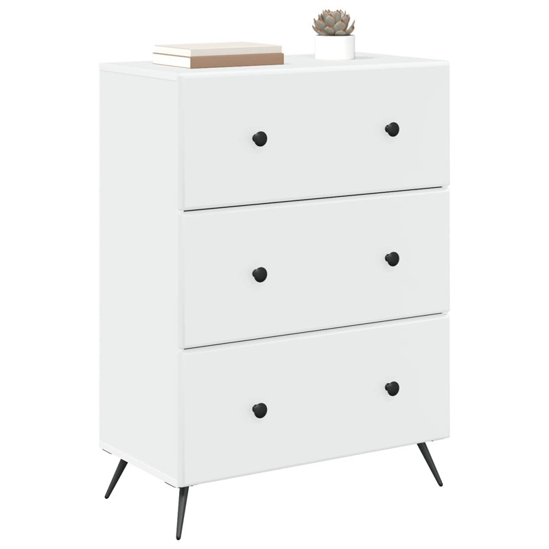 Engineered Wood Rectangle Accent Chest, 90cm H x 66cm W x 34.5cm D