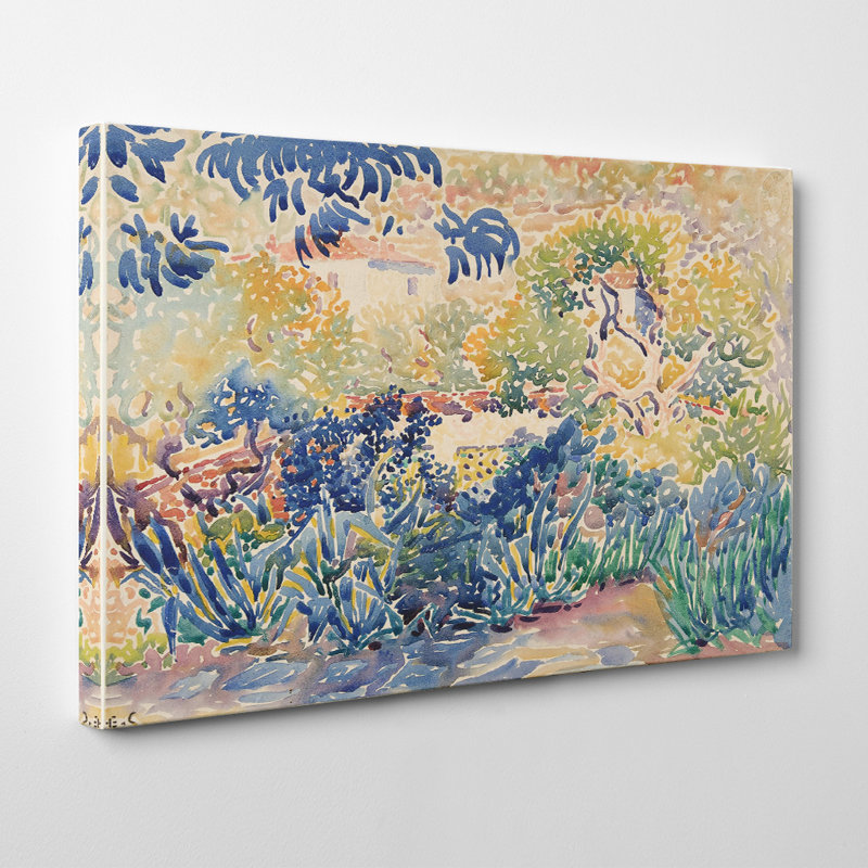 Henri-Edmond Cross - Wrapped Canvas Painting, 50cm H x 76cm W