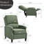 Fauteuil inclinable manuel rembourré de 30,3 po de largeur pour salon-213214302