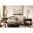 Travertine Elegance Table Lamp - Soft Gold