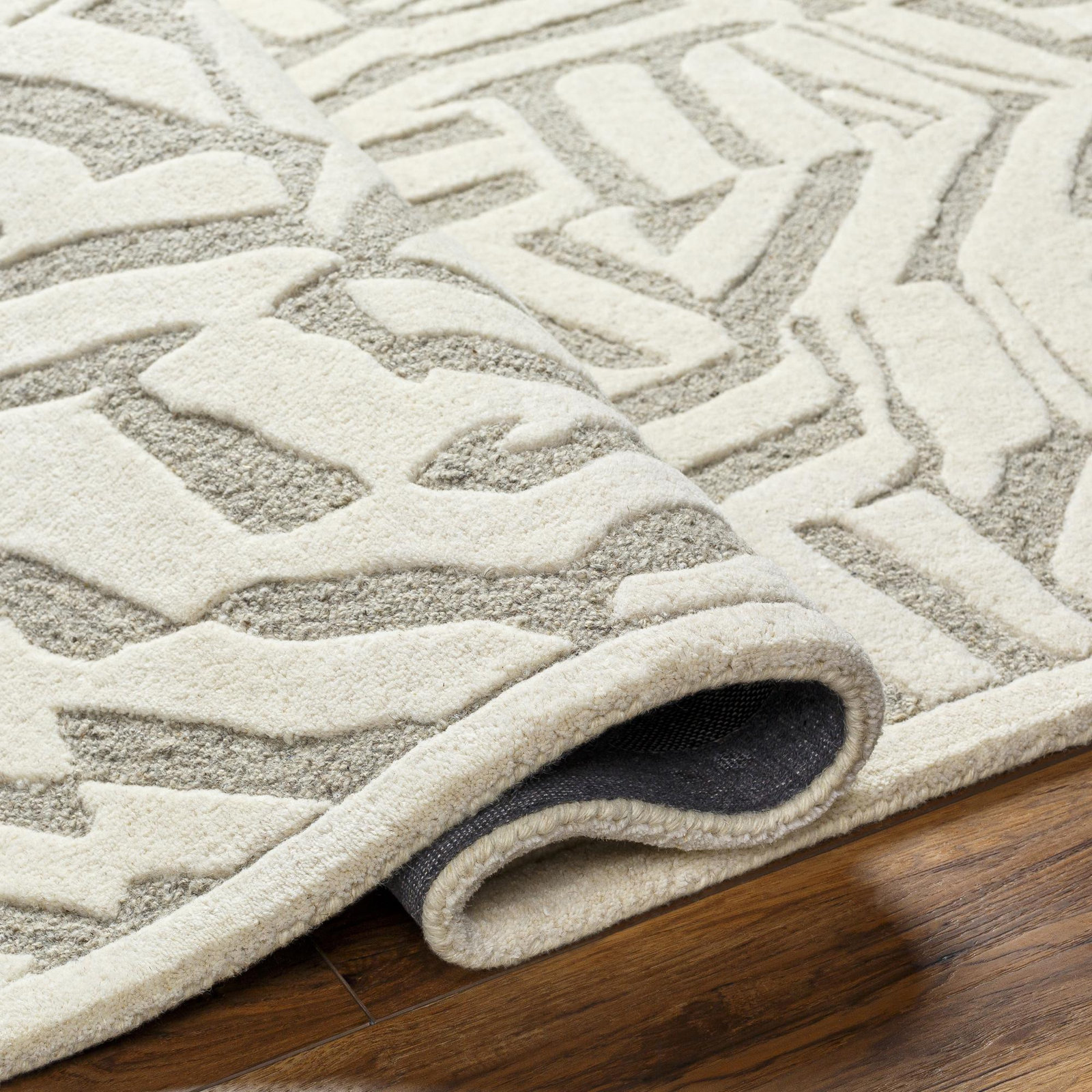 Talullah Hand Tufted Wool Rug, Rectangle 2' x 3'