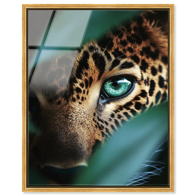 Jungle Watcher III High-Gloss Frameless Acrylic Glass Wall Art Animals Print by Oliver Gal, Ready to Hang, 16 x 20