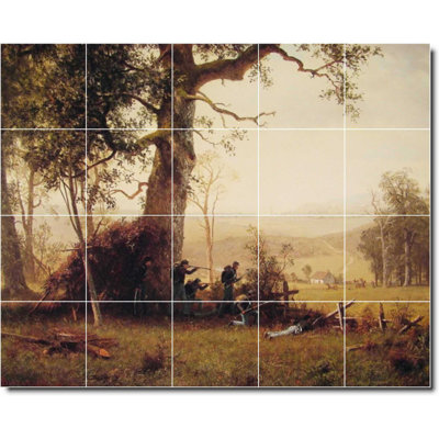 Carreau de céramique décorative 60 po x 48 po 12 po x 12 po