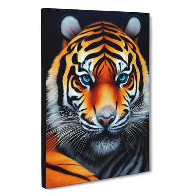 Fearless Tiger - Wrapped Canvas