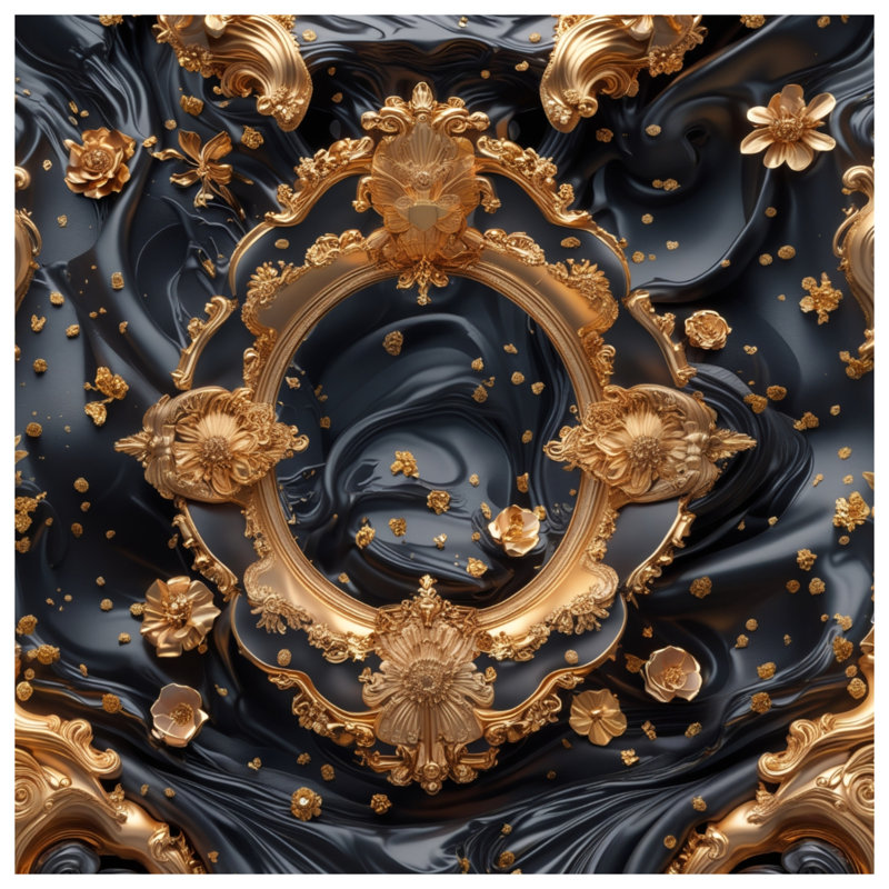 Édredon Ornate, Lit simple