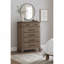 Commode 6 tiroirs - Finition caramel