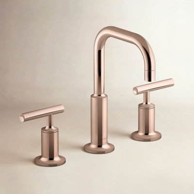 Purist Low-Handle Widespread Bathroom Faucet