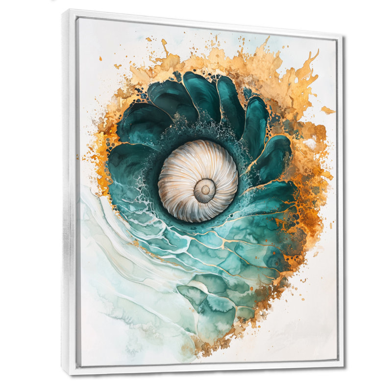 Autie - animaux, art mural, salon, H 44 po x l 34 po, Impression encadrée flottante, Blanc
