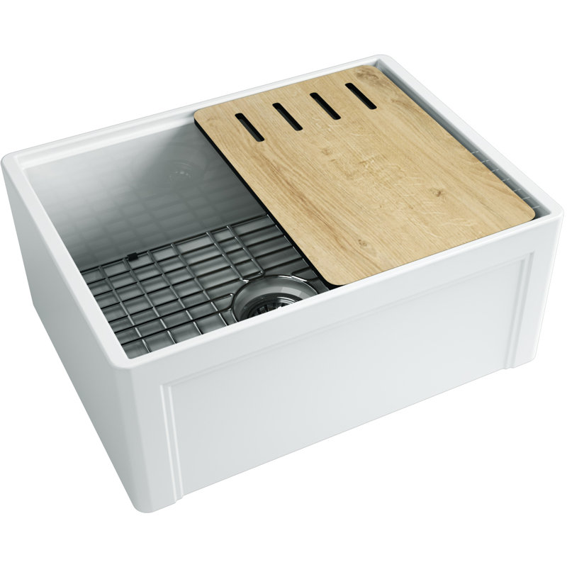Évier de cuisine avec crépine à panier L 24 po x l 18 po Diamond