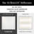 2X2 Ft Surface Mount Ceiling Light Panel – Slim, Edge Lit, Flush Mount Flat Panel-107362430