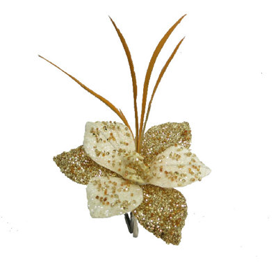 Amaryllis 15cm Textile Plants & Flowers Pick
