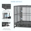 Cage pour chien en acier avec roulettes Tucker Murphy ™-876841286-900969551