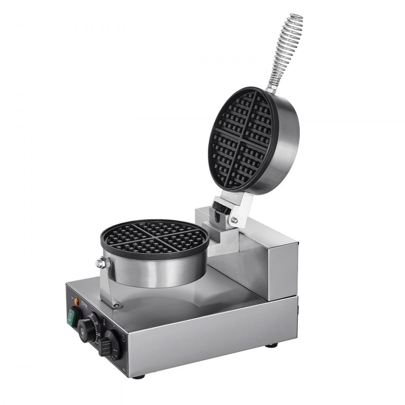 Gaufrier commercial anti-adhésif 1230W