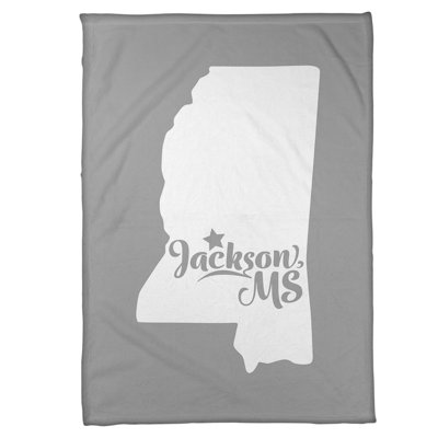 Jeté mississippi polaire jackson