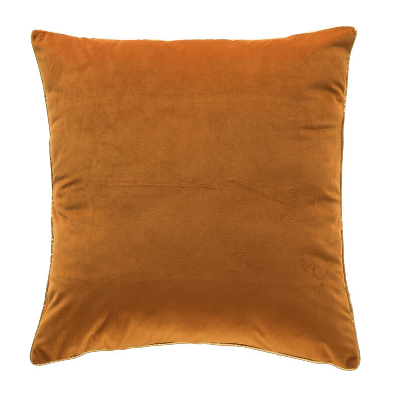Housse de coussin Noah, Orange / or