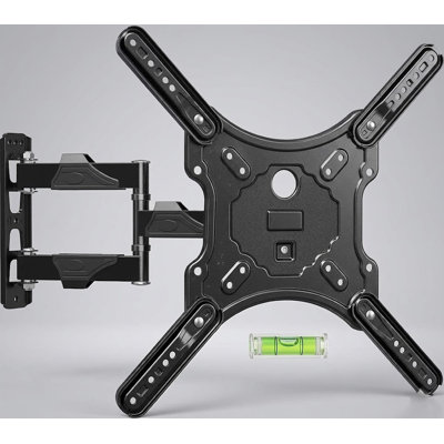 Tv Mount Full Motion For Most 26"-70" Inch Led, Lcd And Plasma Tvs, Tv Wall Mount Bracket Up To Vesa 400X400Mm And 77 Lbs Loading Capacity, Articulating Extension And Tilt