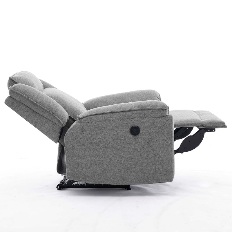 97cm Wide Wall Recliner Home Theatre Recliner, Grey