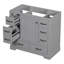 Meuble-lavabo de salle de bain sans lavabo, base d'armoire seulement-114280394-114280392