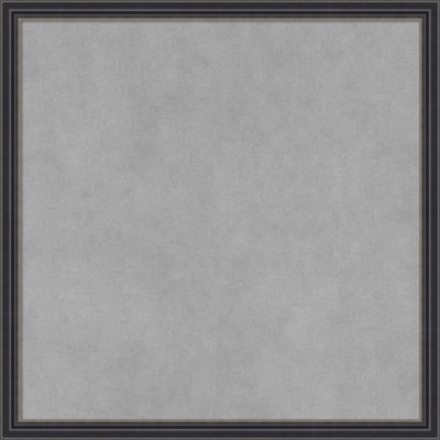 Élégant tableau magnétique à cadre étroit noir