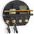 Black/Gold
