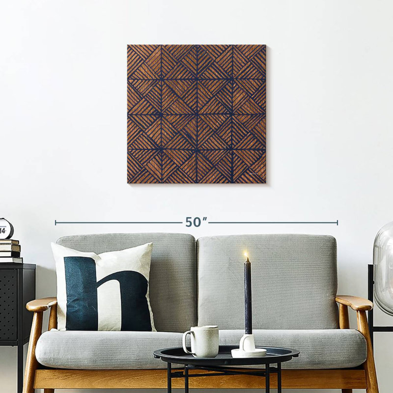 Motif cuivre Kerner, H 24 po x l 24 po