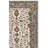 Hand Tufted Wool/Cotton Oriental Rug in Ivory/Grey-383790313